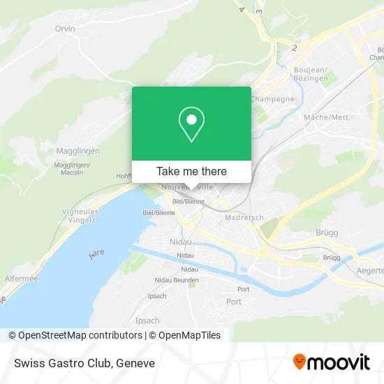 Swiss Gastro Club map