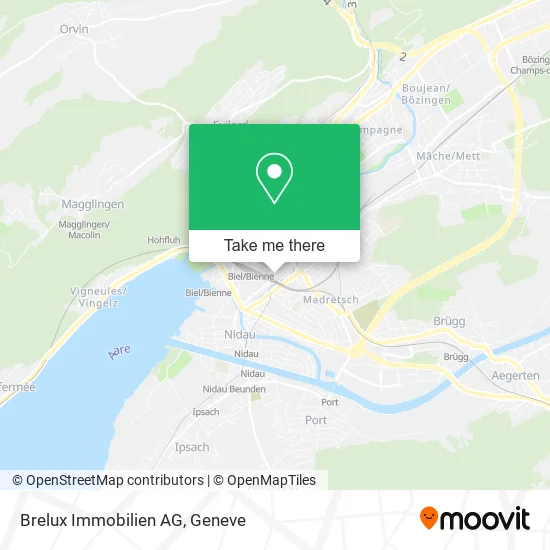 Brelux Immobilien AG map
