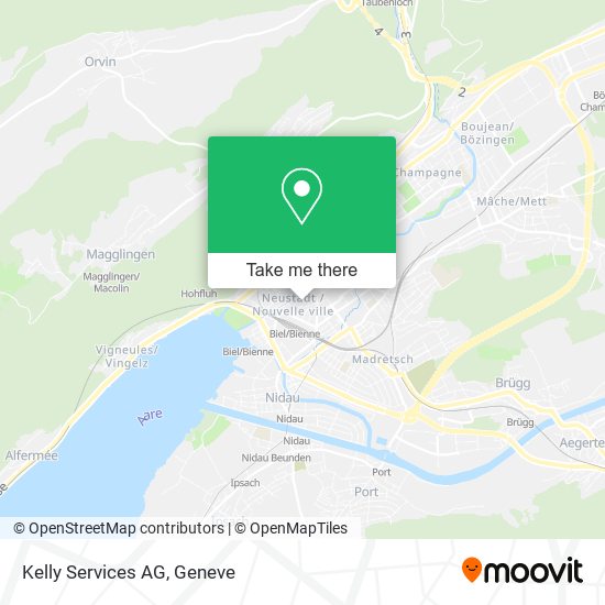 Kelly Services AG map