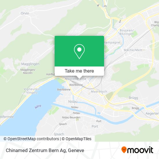 Chinamed Zentrum Bern Ag map