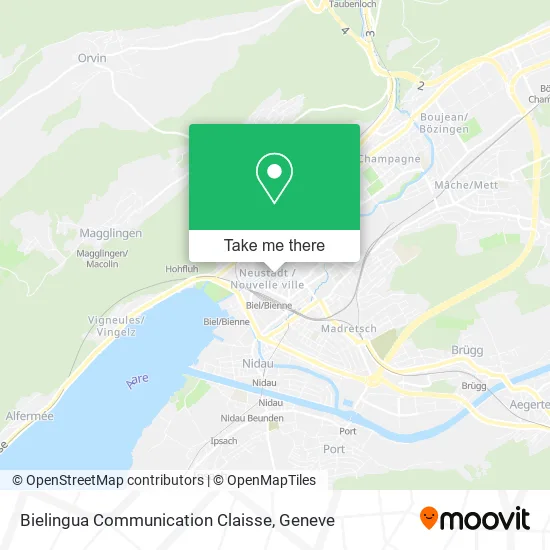 Bielingua Communication Claisse map