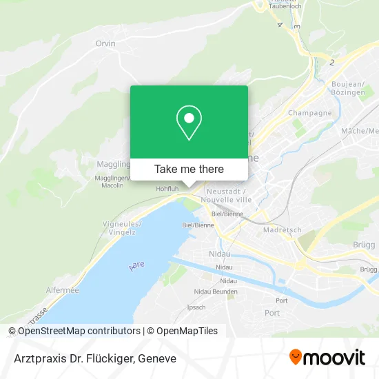 Arztpraxis Dr. Flückiger map