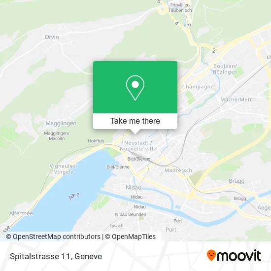 Spitalstrasse 11 map