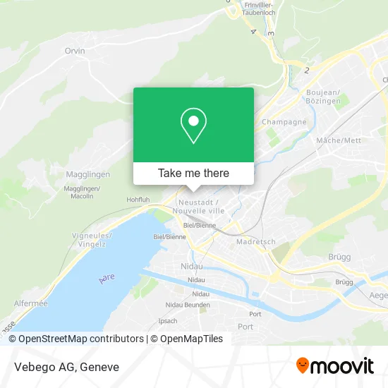 Vebego AG map
