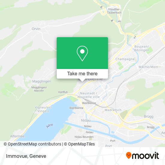 Immovue map