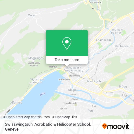 Swisswingtsun, Acrobatic & Helicopter School map