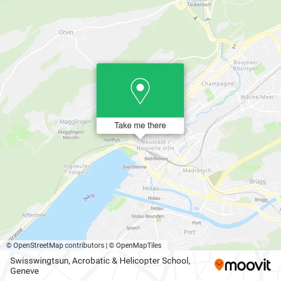 Swisswingtsun, Acrobatic & Helicopter School map