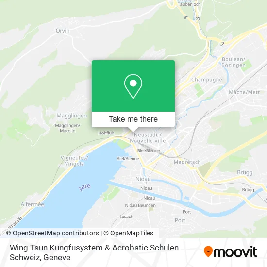 Wing Tsun Kungfusystem & Acrobatic Schulen Schweiz plan