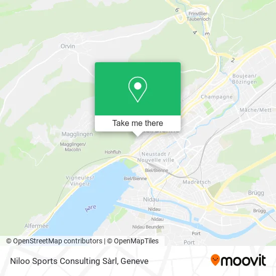 Niloo Sports Consulting Sàrl map