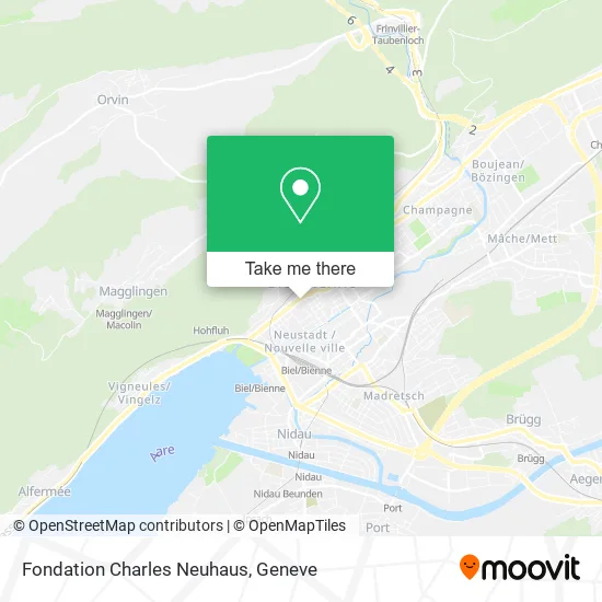 Fondation Charles Neuhaus map