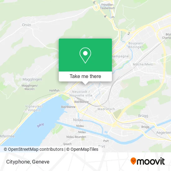 Cityphone map
