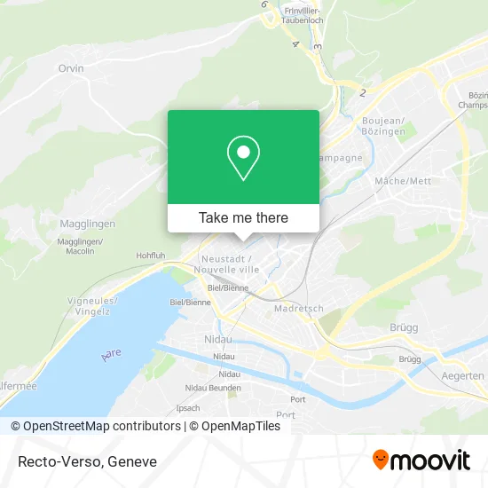 Recto-Verso map