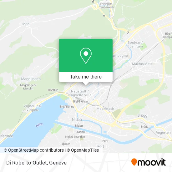 Di Roberto Outlet plan
