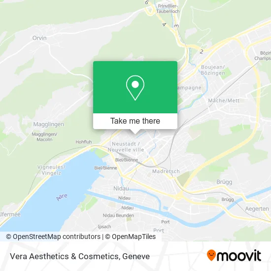 Vera Aesthetics & Cosmetics map