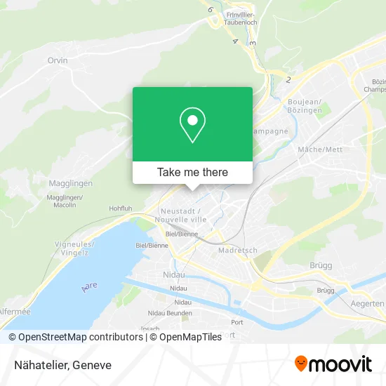 Nähatelier map