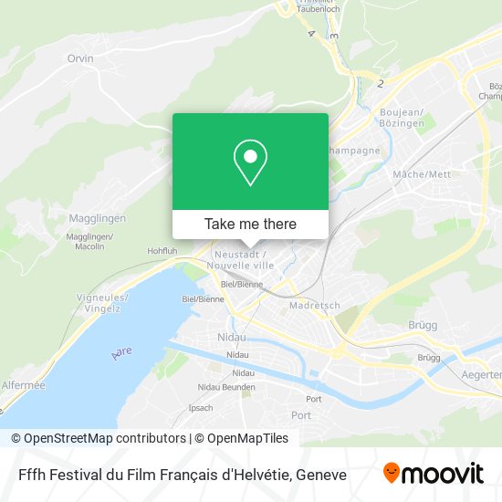 Fffh Festival du Film Français d'Helvétie map
