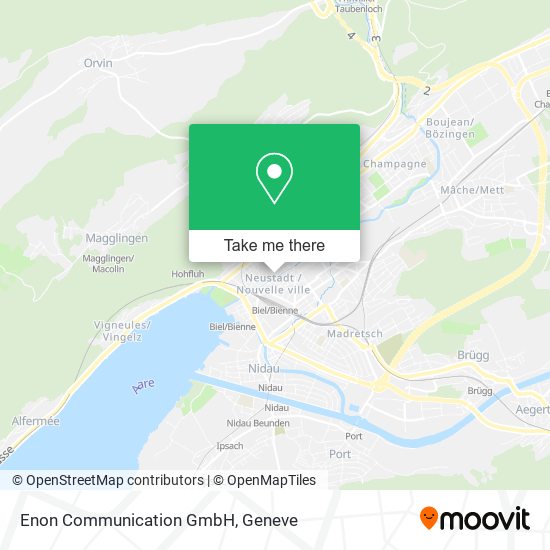 Enon Communication GmbH map