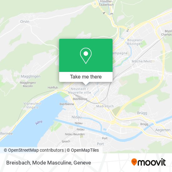 Breisbach, Mode Masculine map