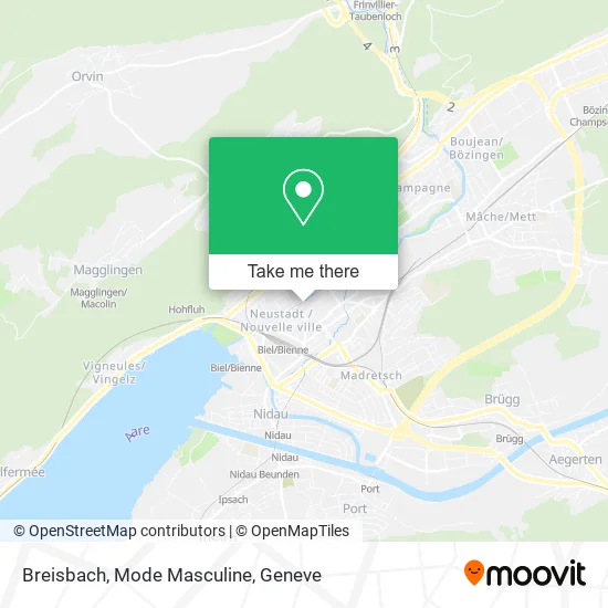 Breisbach, Mode Masculine map