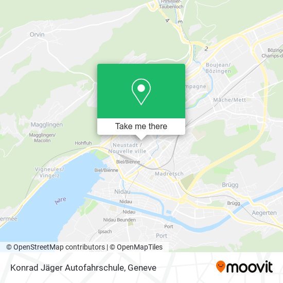 Konrad Jäger Autofahrschule map