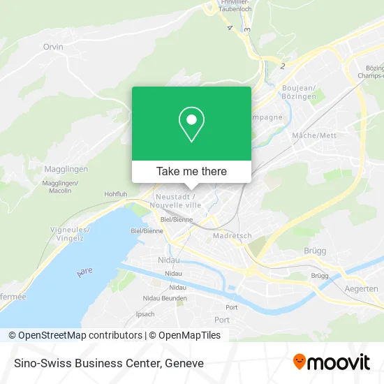 Sino-Swiss Business Center map