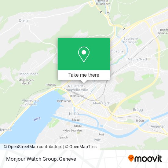 Monjour Watch Group map