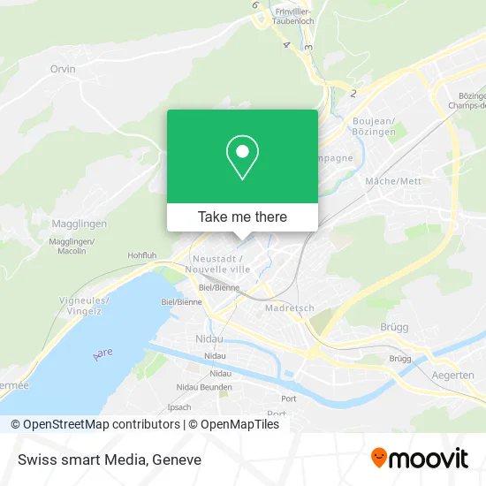 Swiss smart Media map