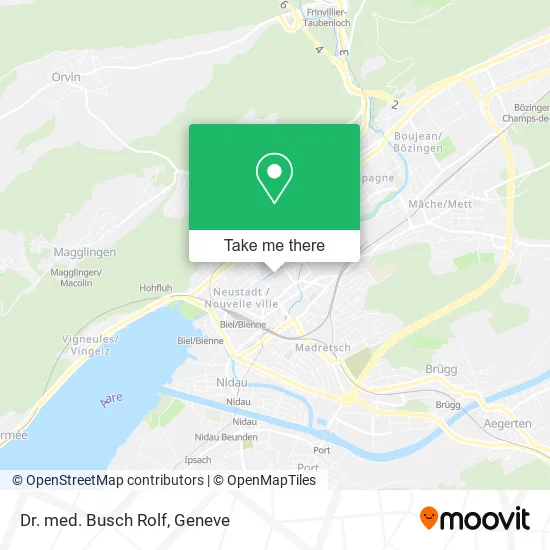 Dr. med. Busch Rolf map