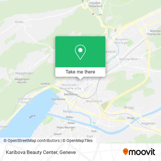 Karibova Beauty Center map