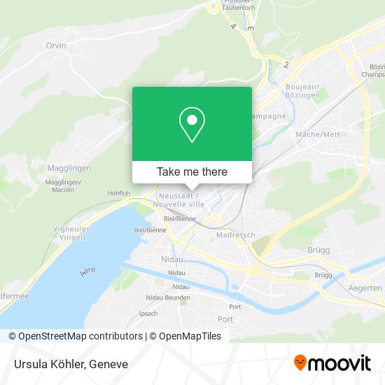 Ursula Köhler map