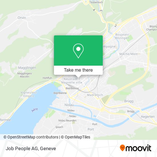 Job People AG map