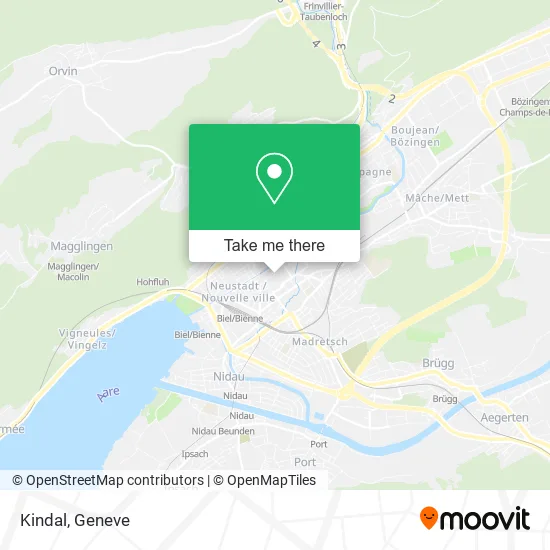 Kindal map