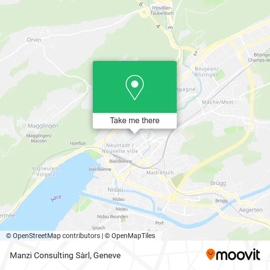 Manzi Consulting Sàrl map