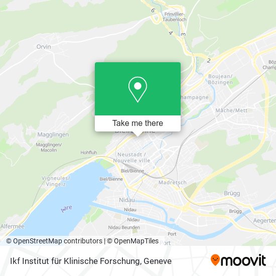 Ikf Institut für Klinische Forschung map