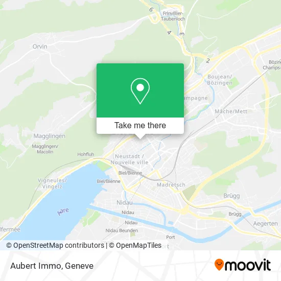 Aubert Immo map