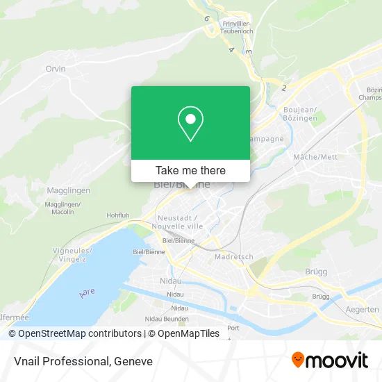 Vnail Professional map