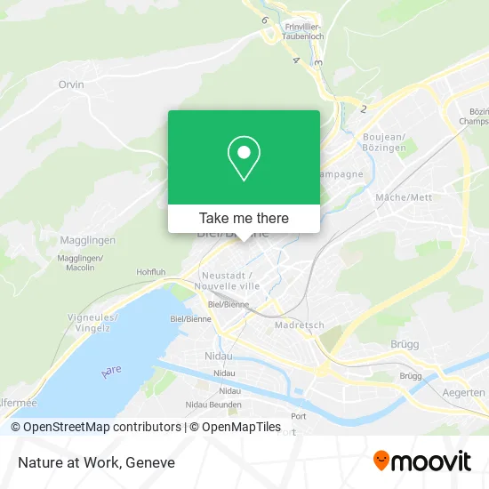 Nature at Work plan
