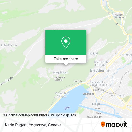 Karin Rüger - Yogassva map