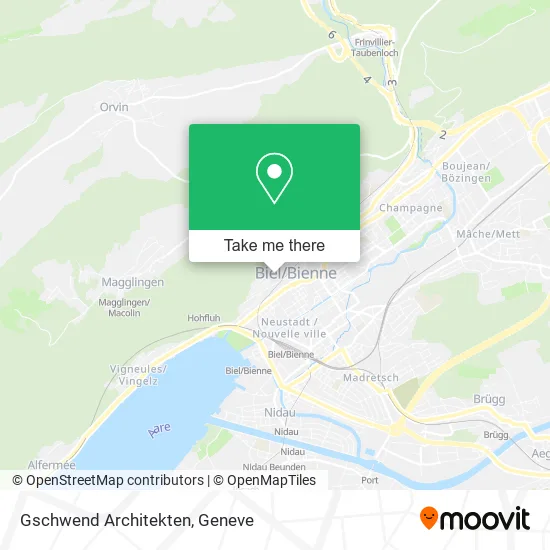 Gschwend Architekten map