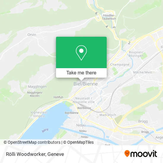 Rölli Woodworker map