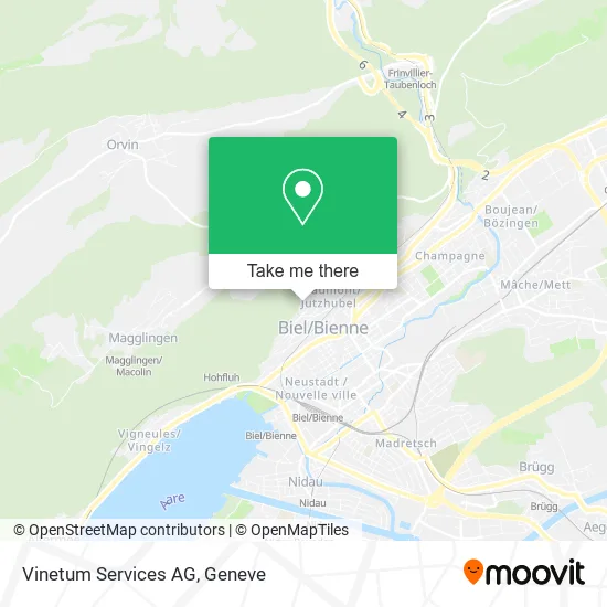 Vinetum Services AG map