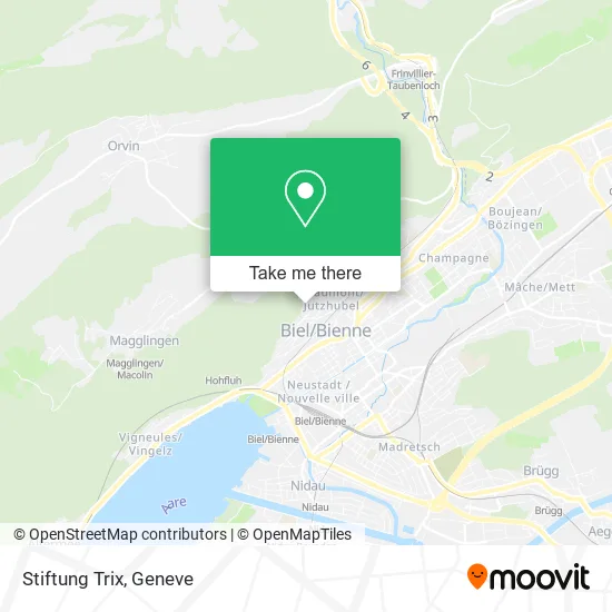 Stiftung Trix map