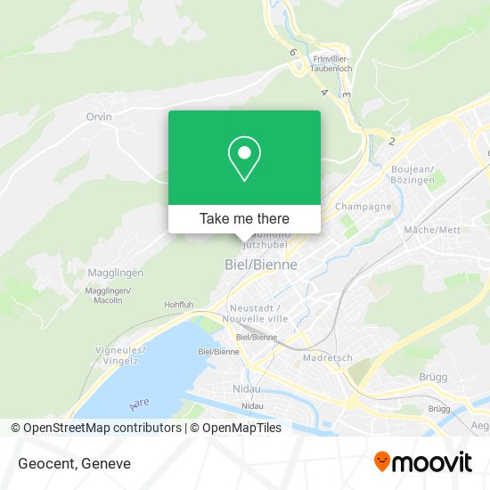 Geocent map