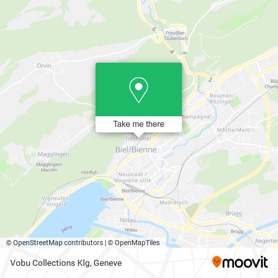 Vobu Collections Klg map