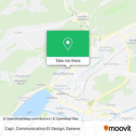 Capt. Communication Et Design map