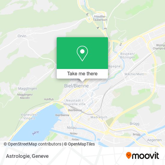 Astrologie map