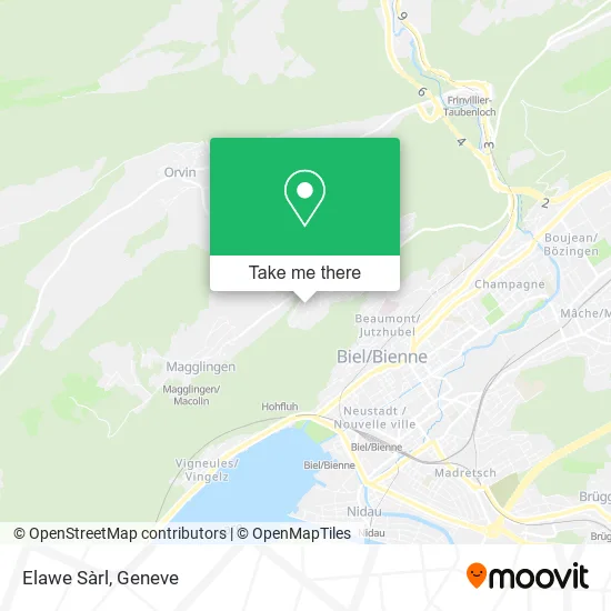 Elawe Sàrl map
