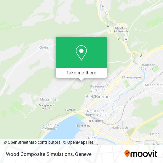Wood Composite Simulations map