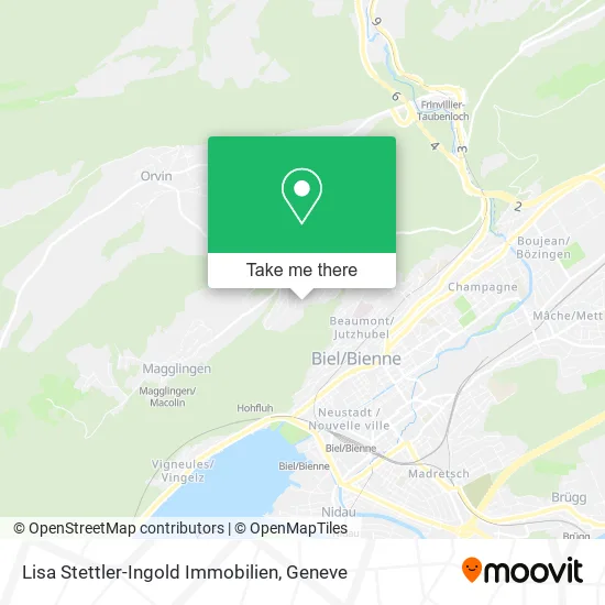 Lisa Stettler-Ingold Immobilien map