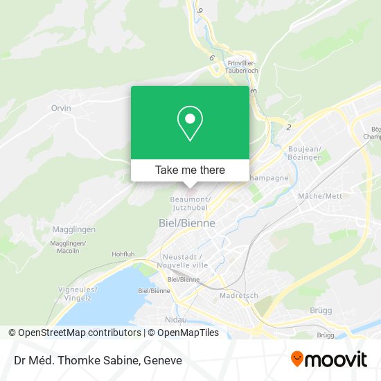 Dr Méd. Thomke Sabine map
